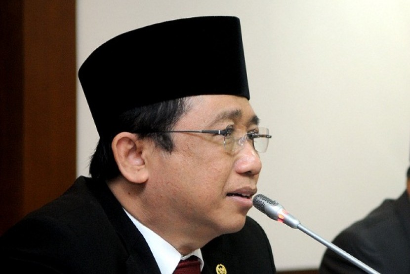 Speaker of Indonesian House of Representatives, Marzuki Alie (file photo)  