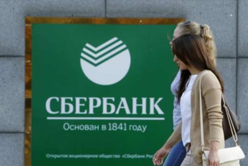Sperbank, lembaga keuangan terbesar Rusia, manjadi salah satu yang dikenai sanksi AS, sebagai tanggapan AS terhadap serangan Rusia ke Ukraina.