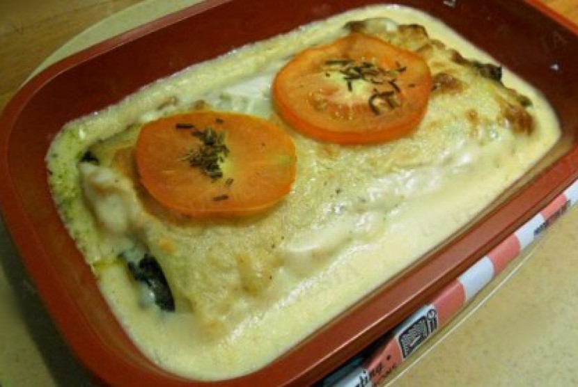 Spinach Cannelloni