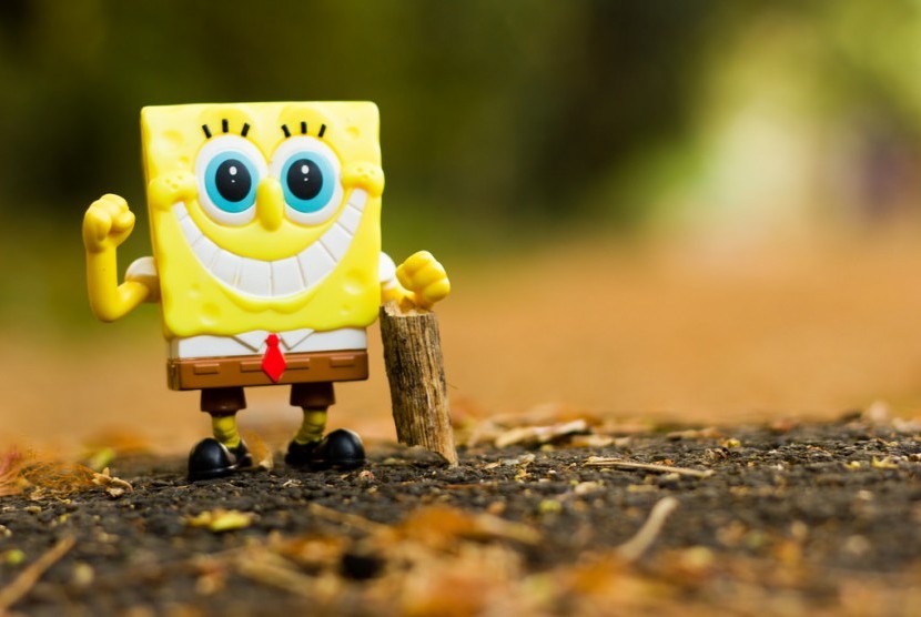 Spongebob, salah satu karakter populer Nickelodeon.