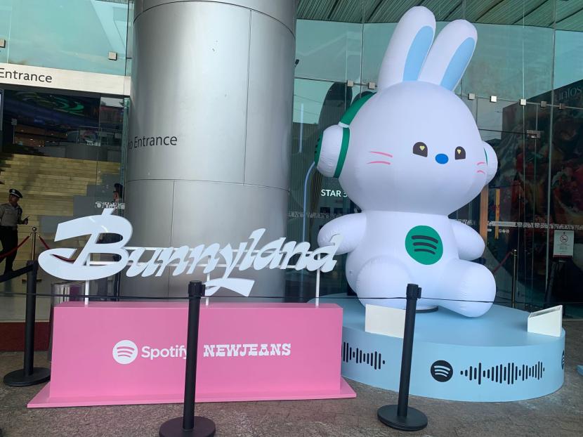 Spotify hadirkan pengalaman Pop-up Bunnyland mengajak pendengar ke dalam dunia NewJeans merayakan EP terbaru dari 28 Juli-6 Agustus 2023 di Lotte, Jakarta.
