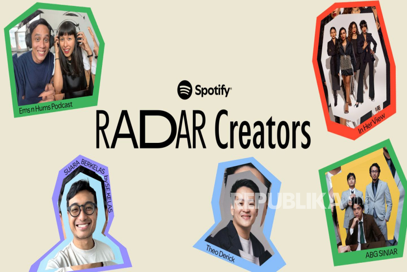 Spotify mengumumkan lima kreator podcast Indonesia yang terpilih dan masuk dalam program RADAR Creators. 