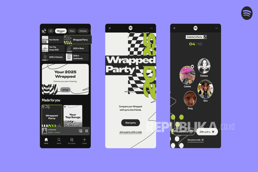 Spotify secara resmi merilis Wrapped 2025 di seluruh dunia, merangkum perjalanan audio yang telah menemani, menggerakkan, dan mewarnai keseharian pengguna sepanjang tahun.