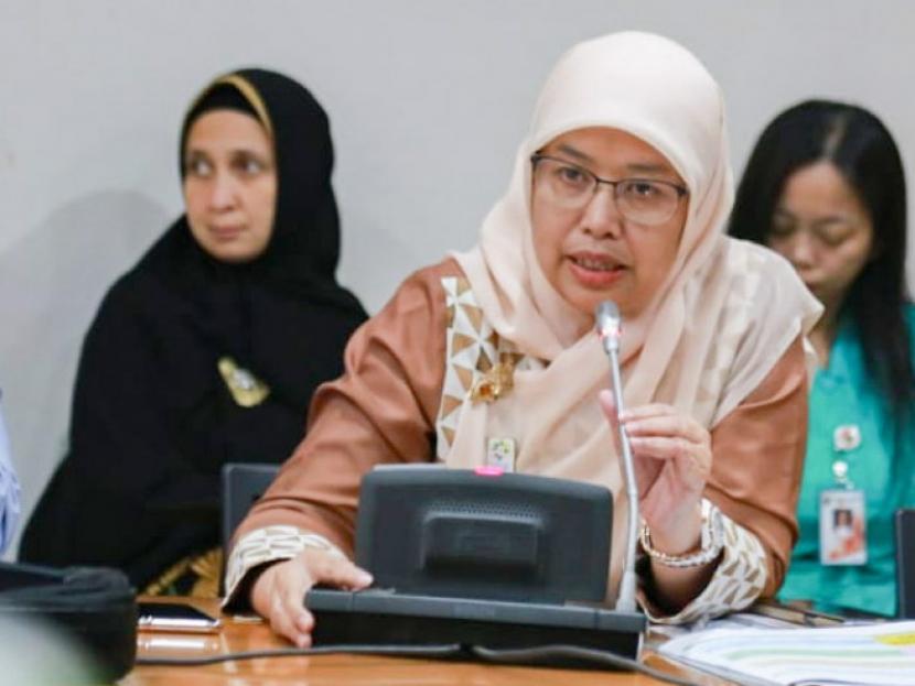 Sri Haryati diantik menjadi  Penjabat Sekretaris Daerah Provinsdi DKI Jakarta, Rabu (7/10).