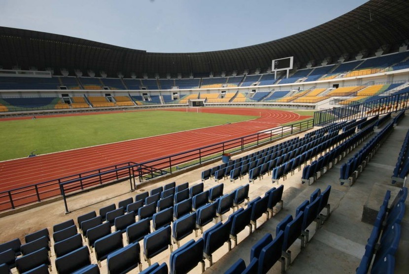 Stadion Gelora Bandung Lautan Api (GBLA) Bandung. (Republika/Edi Yusuf)