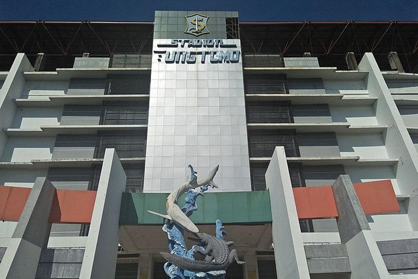 Stadion Gelora Bung Tomo Surabaya. Ilustrasi. PT PLN (Persero) mempersiapkan pasokan listrik tanpa kedip untuk menyukseskan penyelenggaraan Piala Dunia U-20 di Gelora Bung Tomo Surabaya pada 20 Mei hingga 11 Juni 2023.