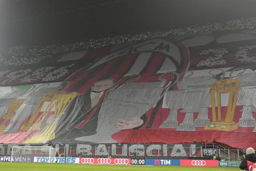Stadion San Siro, markas AC Milan dan Inter Milan saat ini.