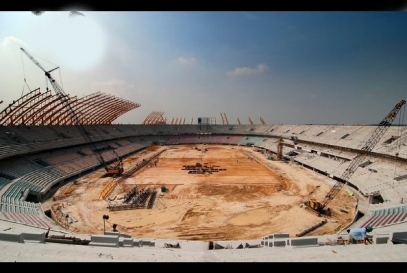 Stadion Utama PON Riau masuk tahap konstruksi
