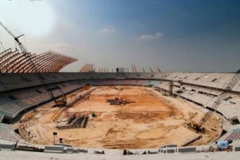 Stadion Utama PON Riau masuk tahap konstruksi