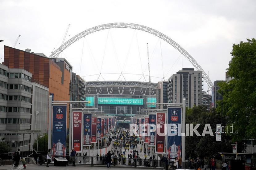Stadion Wembley Inggris 