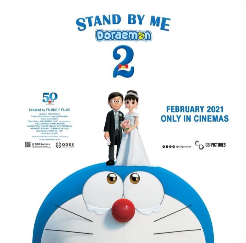 Stand by Me Doraemon 2 siap tayang di bioskop mulai 19 Februari 2021.