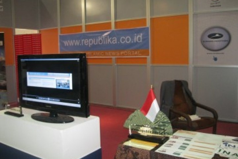 Stand Republika Online di International Digital Media Fair and Festival
