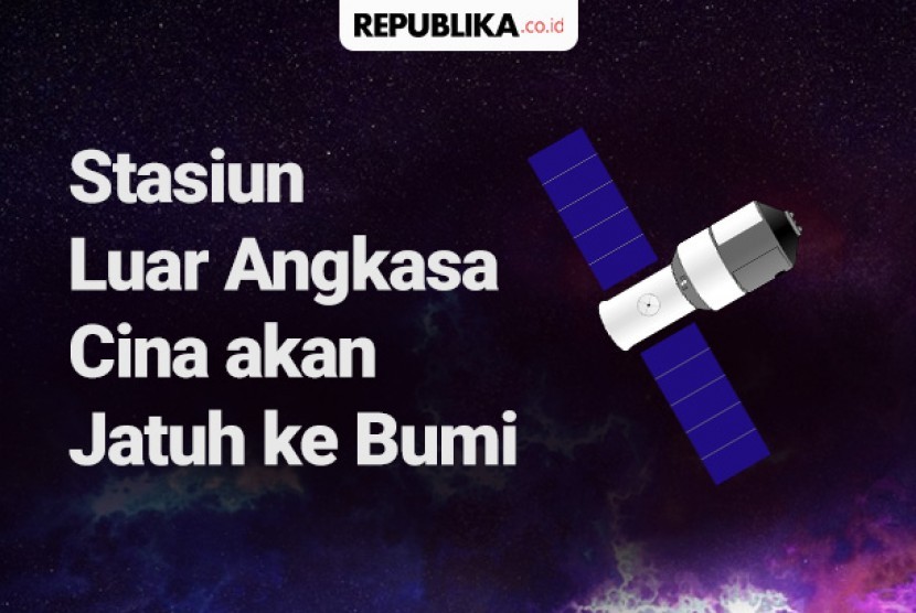 Stasiun luar angkasa Cina Tiangong 1 diperkirakan akan jatuh