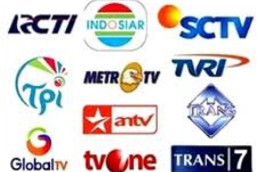 Stasiun-stasiun televisi swasta di Indonesia.