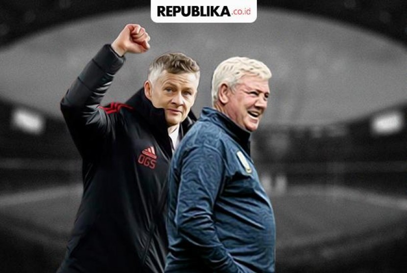 STEVE BRUCE (NEWCASTLE/KANAN) VS SOLSKJAER (MAN UTD)