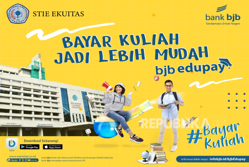 STIE Ekuitas Bandung Buka Pendaftaran Mahasiswa Baru Gelombang II