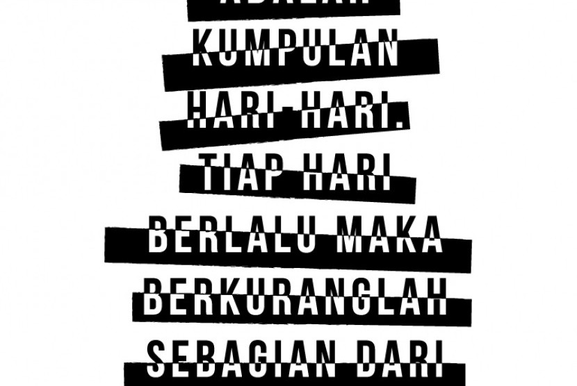 stiker hakikat hidup