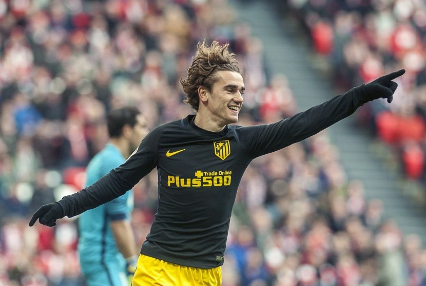 Striker Atletico Madrid, Antoine Griezmann.