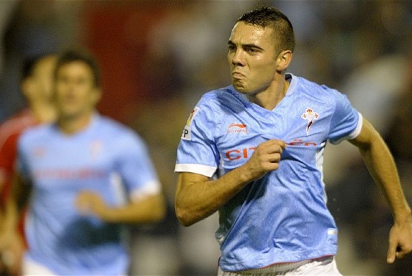 Striker Celta Vigo, Iago Aspas
