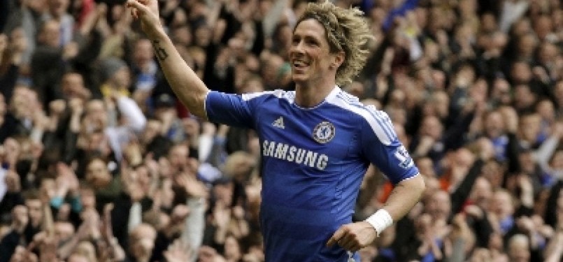 Striker Chelsea Fernando Torres