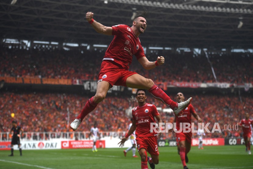 Striker Persija Jakarta Marko Simic.