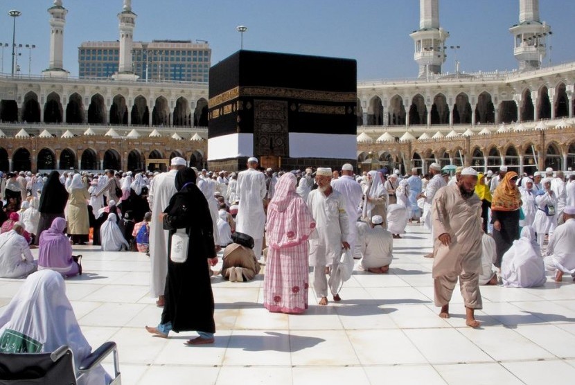 Suasana area mataf masa kini.