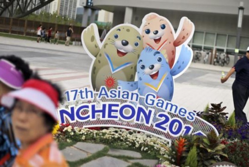 Suasana Asian Games 2014.