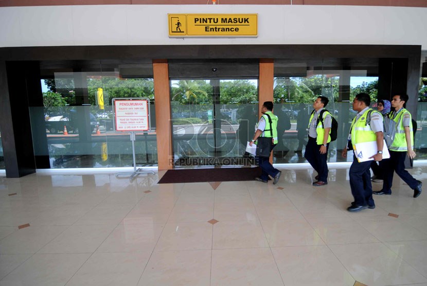  Suasana Bandara Halim Perdanakusuma, Jakarta, Kamis (9/1), jelang dioperasikan sebagai bandara komersil.   (Republika/Wihdan Hidayat)