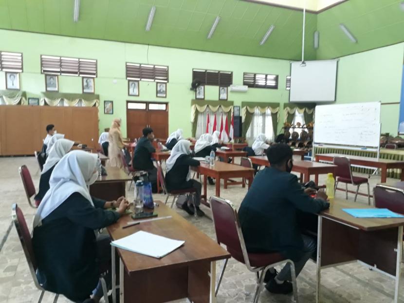 Suasana belajar tatap muka di SMAN 2 Kota Malang, (ilustrasi).