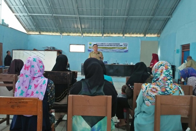 Suasana di Kampung KB Campakawarna.