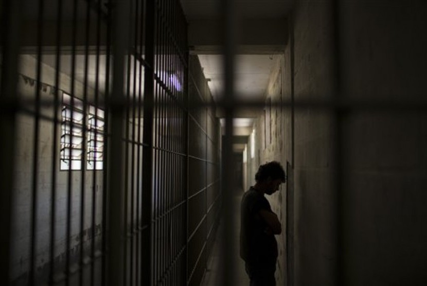 Suasana di penjara Kota Porto Alegre, Brasil.  (AP/Felipe Dana)()