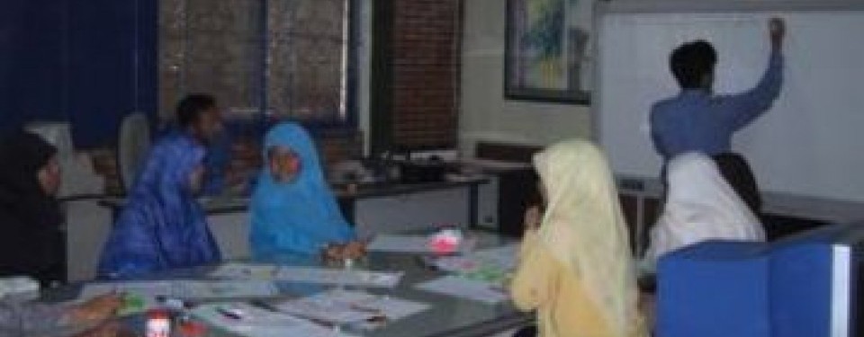 Suasana di satu kelas Sekolah Islam terpadu Yayasan Fajar Hidayah, Blang Bintang, Aceh Besar