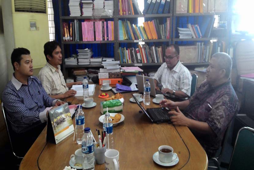 Suasana diskusi rutin Indonesia Bermutu di Jakarta, Rabu (2/12).