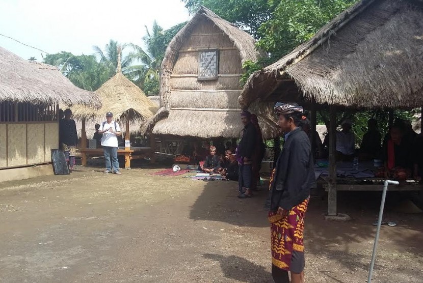 Suasana Dusun Sasak Ende, Lombok Tengah NTB