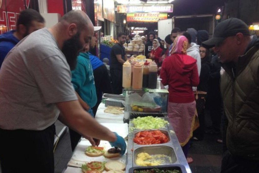 Muslim Australia Rasakan Dampak Covid-19 Jelang Ramadhan. Suasana festival Ramadhan di Sydney, Australia.  