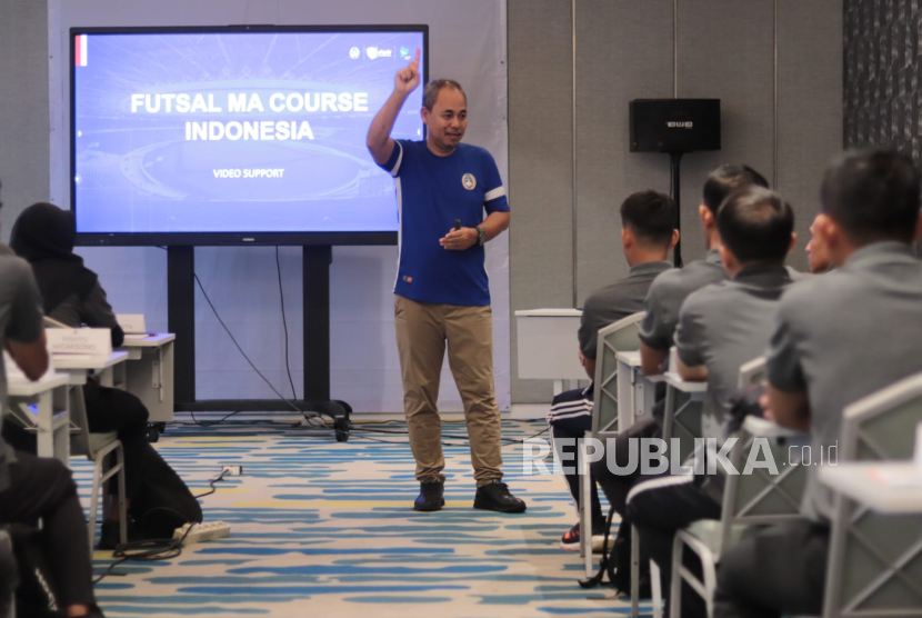 Suasana FIFA MA Course Pro Futsal League Match Officials 2025/26 yang berlangsung pada 24–28 Agustus 2025 di Jakarta. 