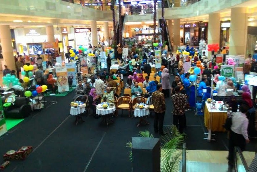 Suasana iB Vaganza Expo di Mall Pejaten Village