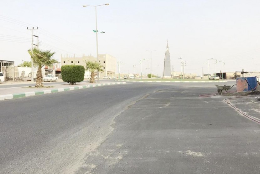 Suasana jalanan di Jeddah