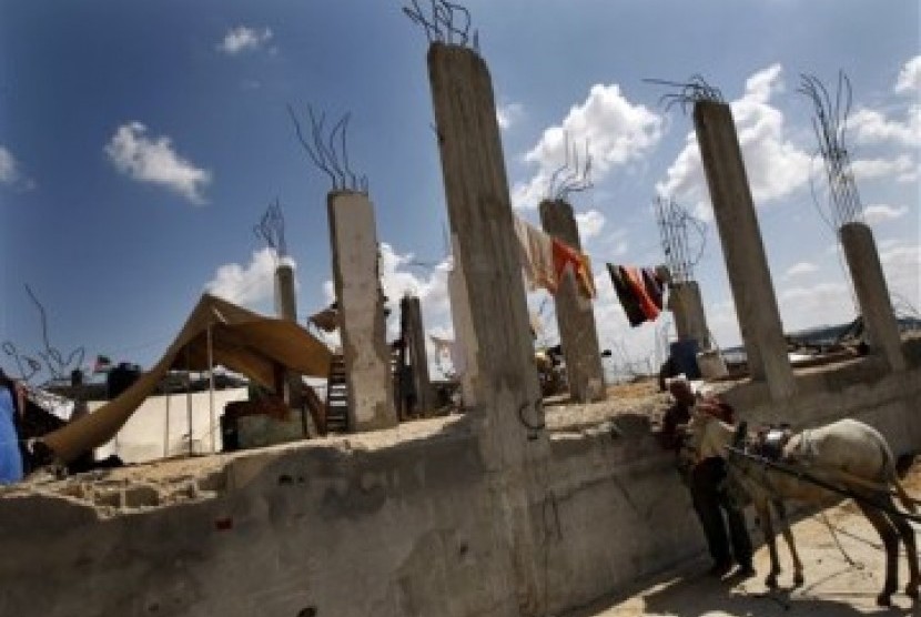 Suasana Kampung Jabalia di Gaza yang dihancurkan Israel