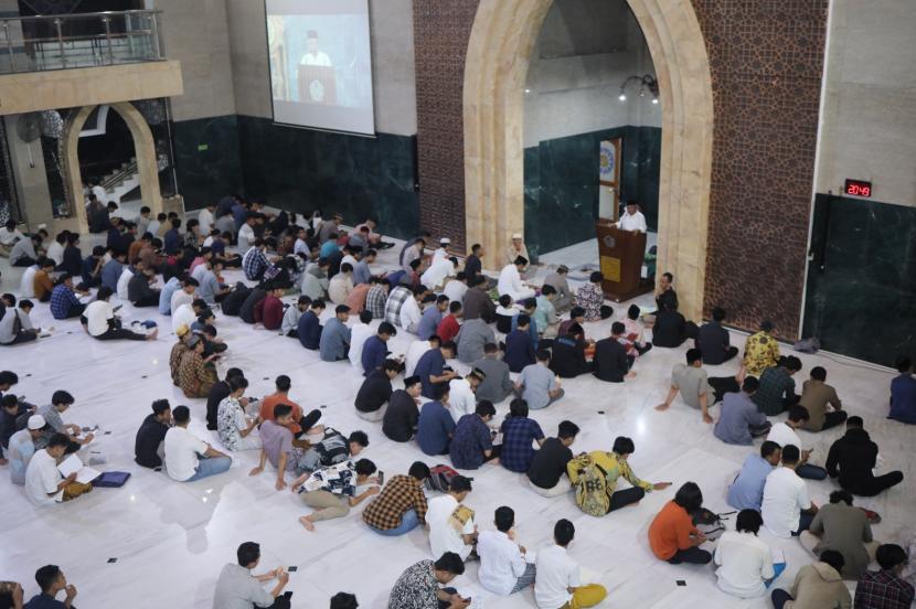 Suasana kegiatan Gema Kampus Ramadhan UMS, Kamis (23/3/2023).