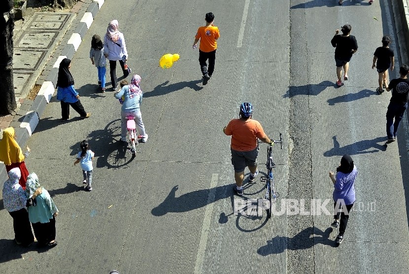 Car Free Day Digelar Di Mampang | Republika Online