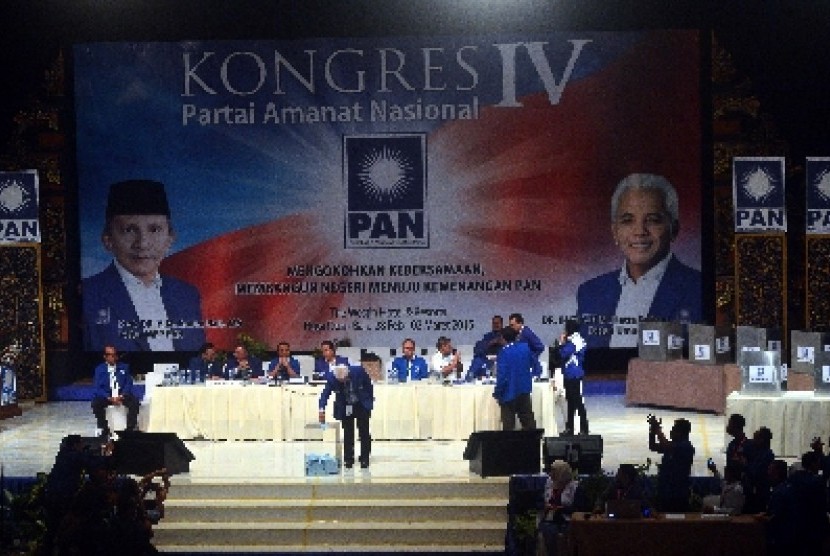 Suasana Kongres PAN di Bali pada awal Maret ini.
