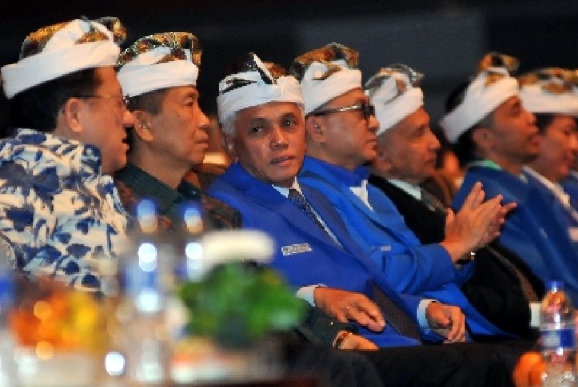 Suasana Kongres PAN IV di Nusa Dua, Bali, Sabtu (28/2) malam Wita.