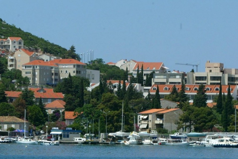 Suasana Kota Dubrovnik di Kroasia.