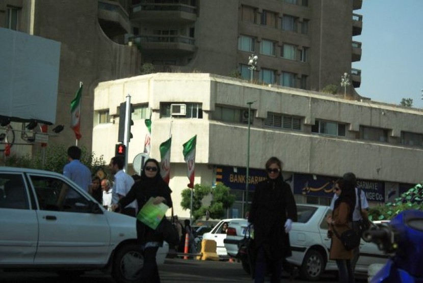 Suasana Kota Teheran. Ibu Kota Iran menjadi lokasi KTT Gerakan Non Blok 2012