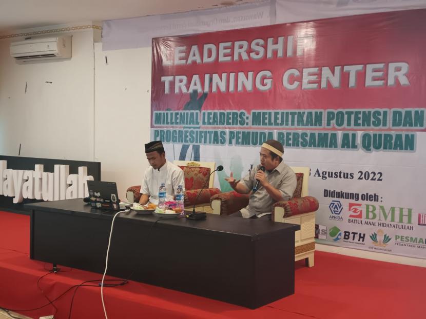 Suasana Leadership Training Center (LTC) yang diadakan di Gedung Pusat Dakwah Hidayatullah Jakarta, Ahad (28/8/2022).