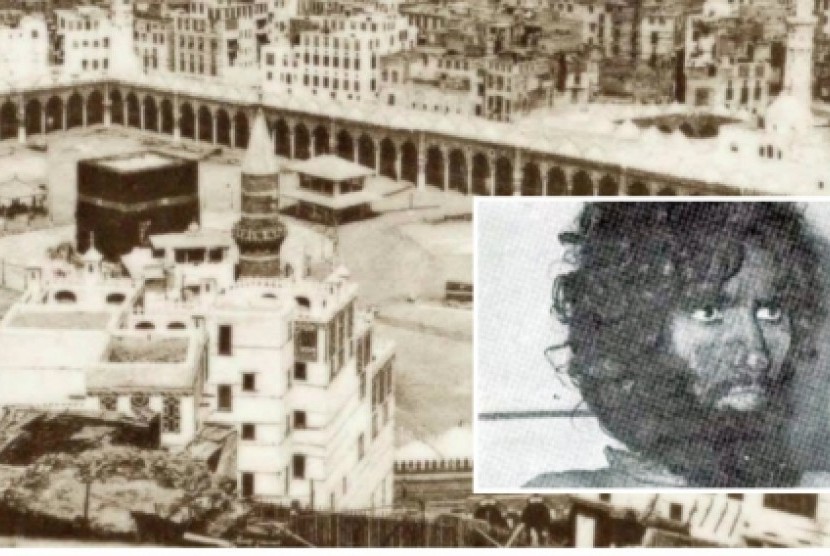 Suasana Masjid al-Haram pascainsiden sabotase 1979 dan foto al-Utaibi