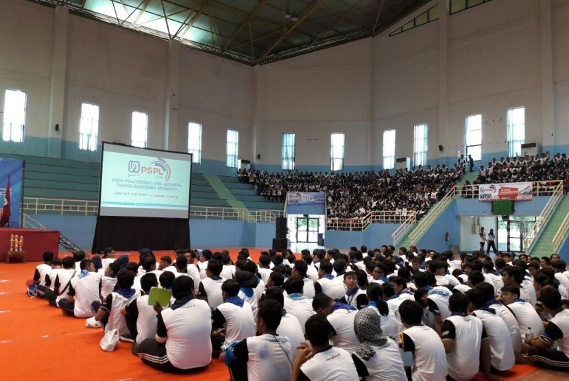 Suasana orientasi pengenalan kampus ala Politeknik LP3I.