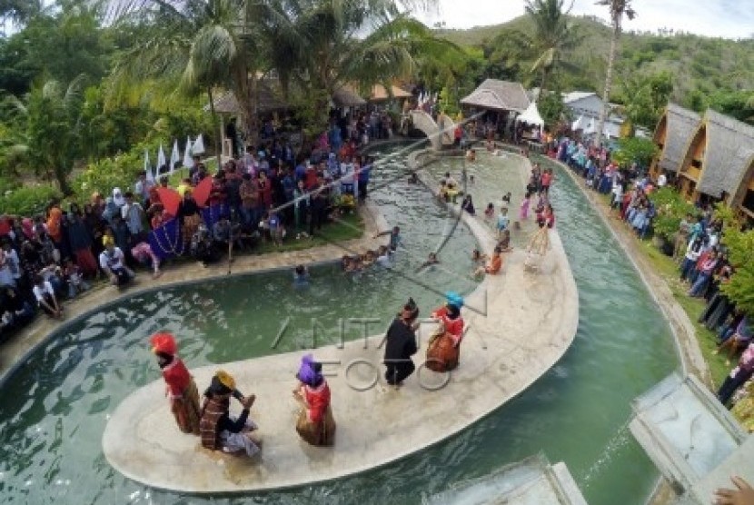 Suasana pelaksanaan Festival Walima di Gorontalo