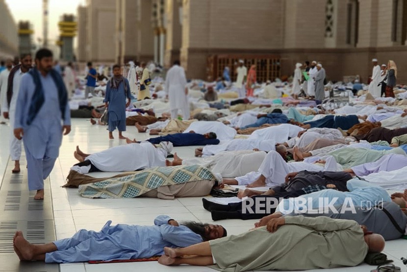 Hadits tidurnya orang berpuasa kerap beredar selama Ramadhan. Ilustrasi puasa tidur  
